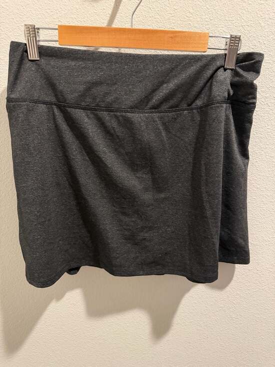 Fulbelle Pants - Fulbelle Athletic Skort Size XL Charcoal Grey